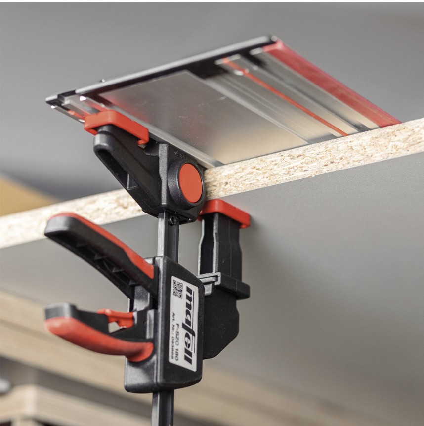 Mafell Spannzwinge F-SZC 180 2 Stück, zur Schienenfixierung am Werkstück