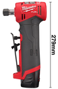 Milwaukee Akku-Geradeschleifer, Abgewinkelt M12FDGA-0  