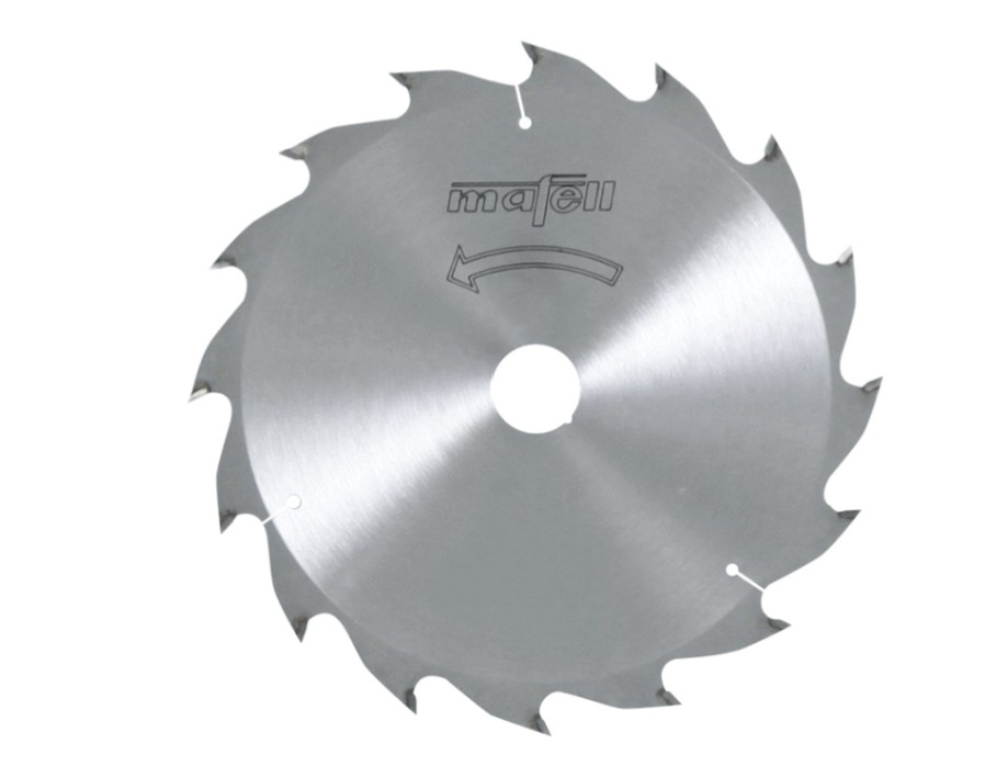 Sägeblatt-HM 185 x 1,4/2,4 x 20 mm, Z 16, WZ, für Längsschnitte in Holz
