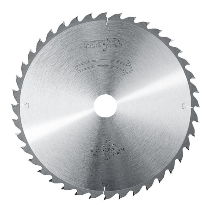 Sägeblatt-HM 250x2,8x30mm Z40, WZ zu Erika 85EC