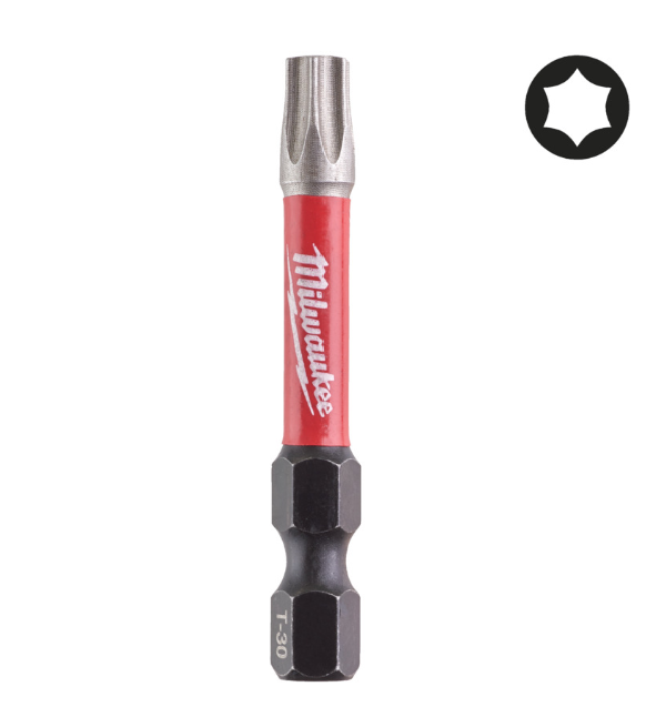 Milwaukee Bit TX30 50mm SHOCKWAVE (10) Display