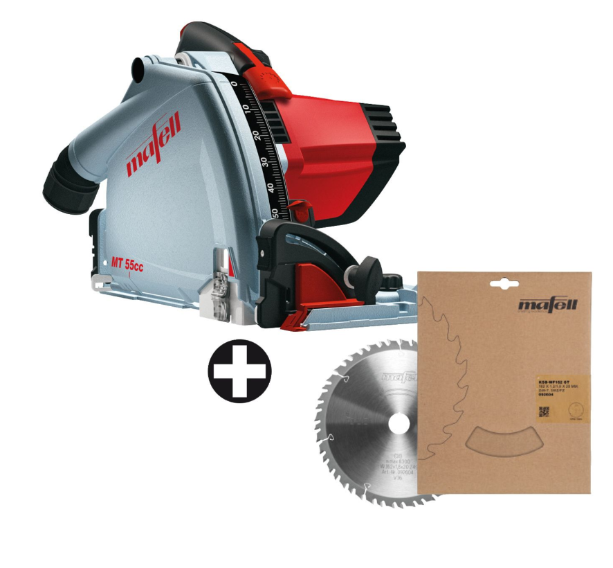 Tauchsäge MT 55 cc Fan-Set im T-MAX