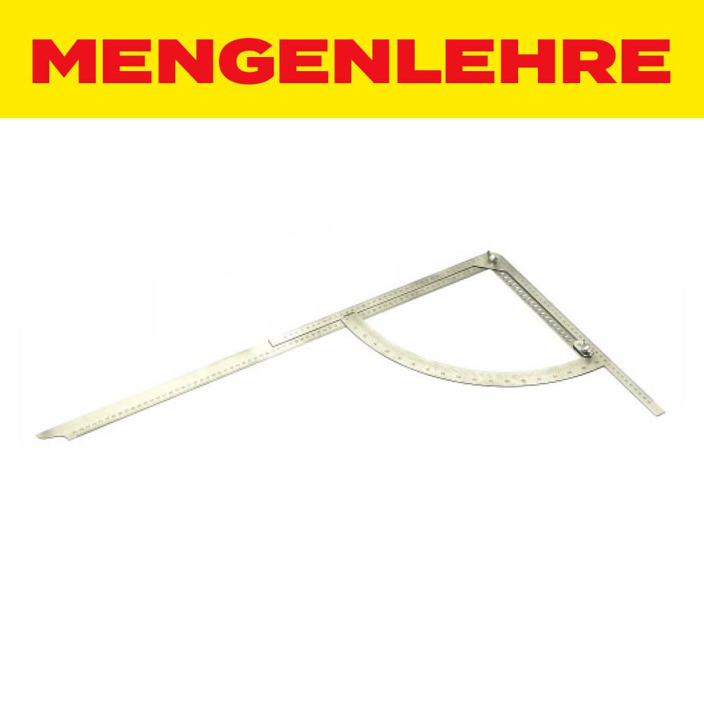 MENGENLEHRE &quot;ORIGINAL&quot; Alphawinkel geschraubt