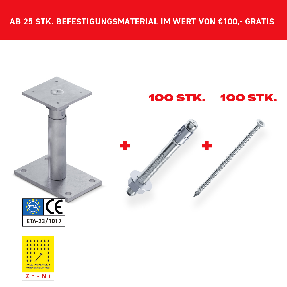 25 Stück VARIOMAX 3 ZINK - NICKEL