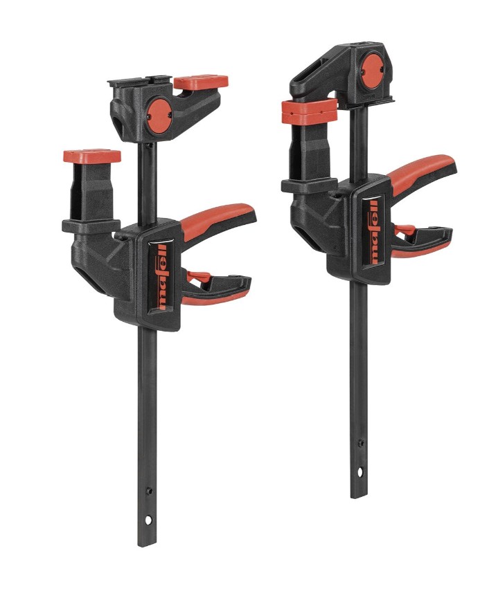 Mafell Spannzwinge F-SZC 180 2 Stück, zur Schienenfixierung am Werkstück