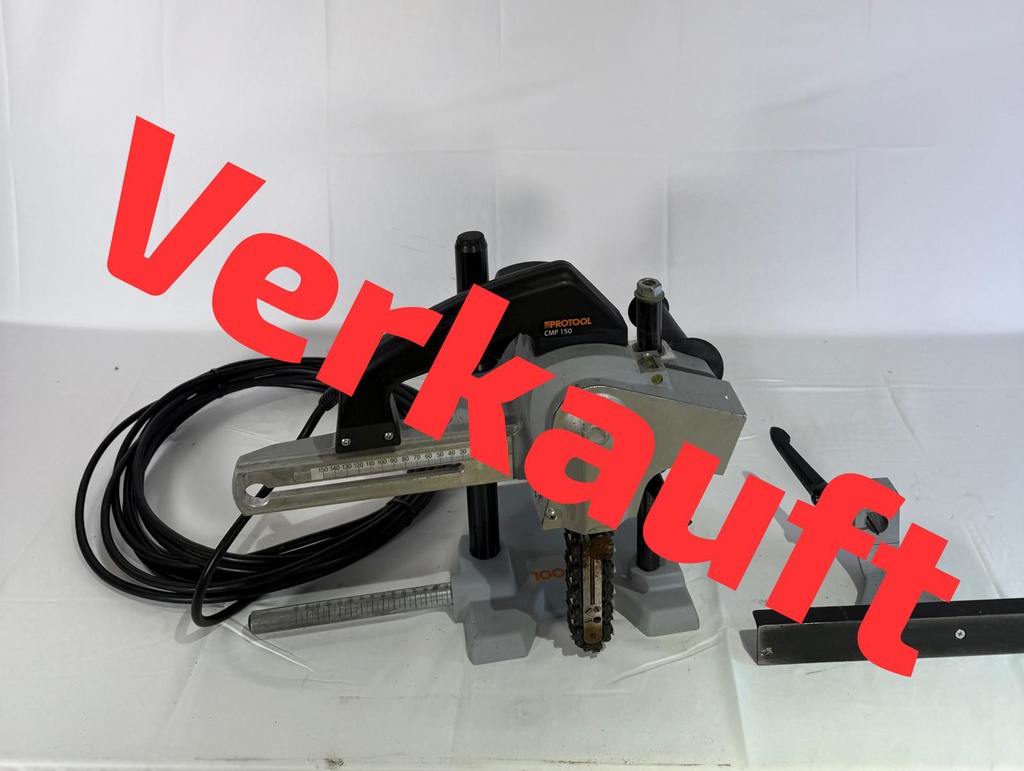 Kettenstemmer Protool CMP 150 mit Führungsgestell GMP145 Gebraucht