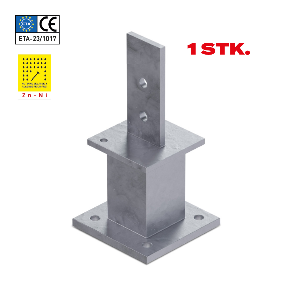 Stützenfuß ISB 160 Zink-Nickel