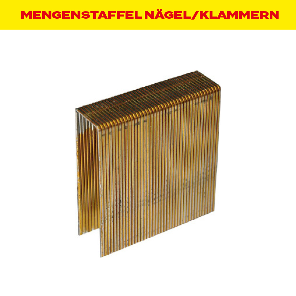 MENGENSTAFFEL Klammern KB7 verzinkt, 64 mm