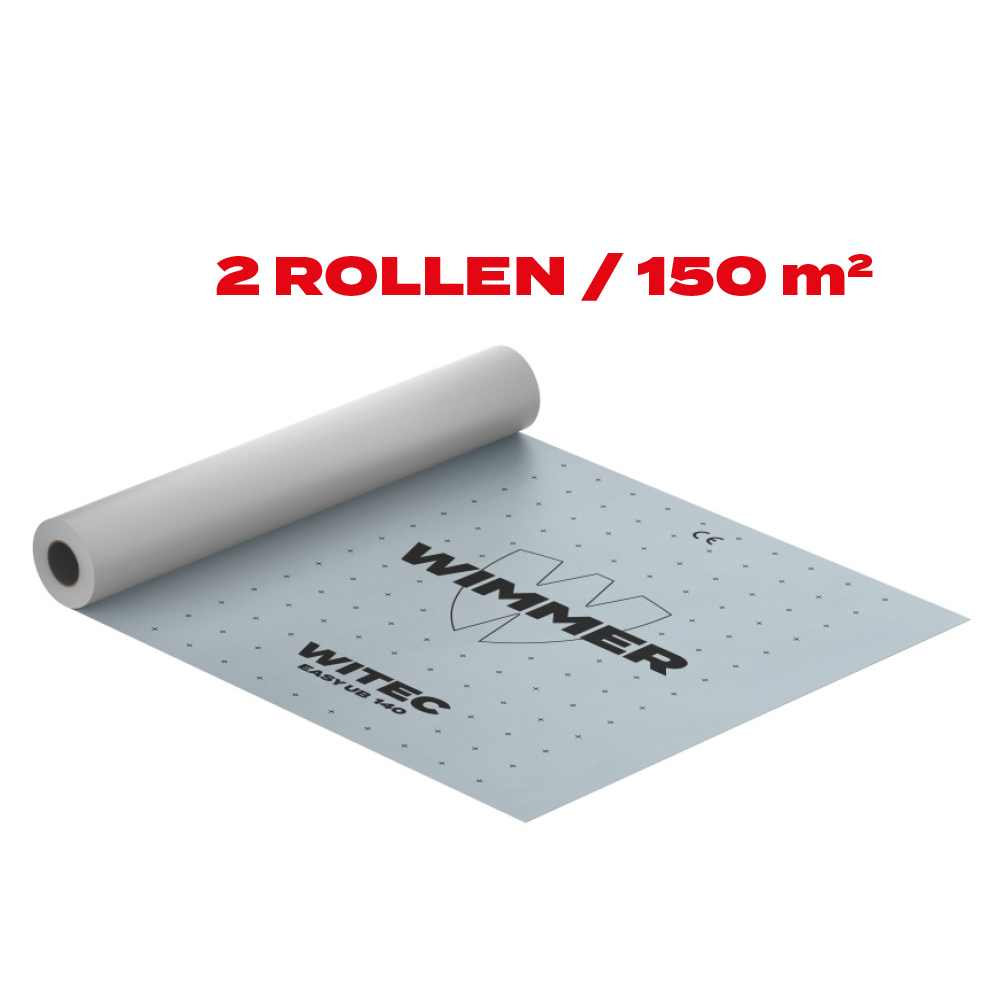 2 Rollen WITEC Unterdeckbahn PUR 170 Gramm