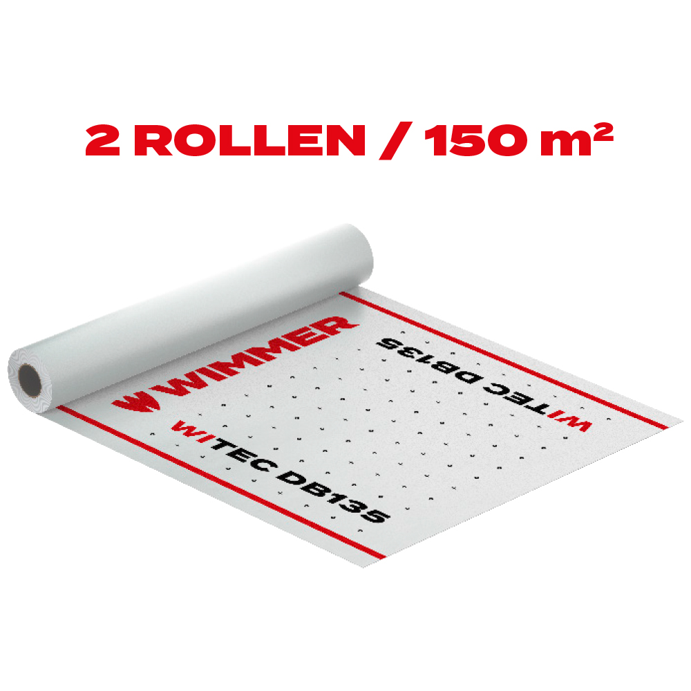 2 Rollen WITEC Dampfbremse 135 Gramm