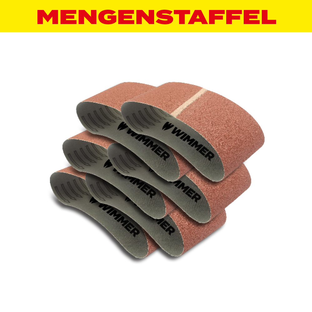 MENGENSTAFFEL Bandschleifpapier 100 x 610 mm zu Makita Bandschleifer 9403 K60