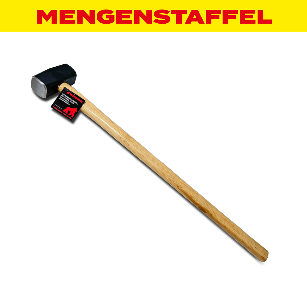 MENGENSTAFFEL Steinschlegel mit 900 mm Stiel 5 kg