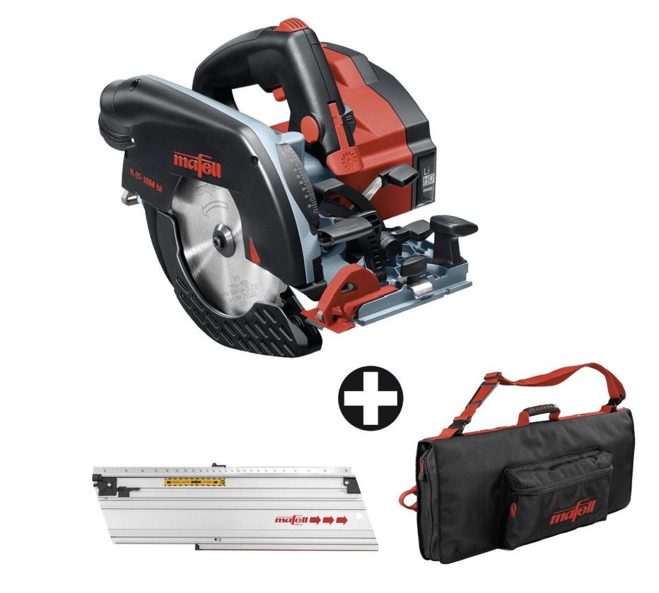 Mafell DEAL 434 K 65 18M bl + Führungseinrichtung M + TZ-FT800