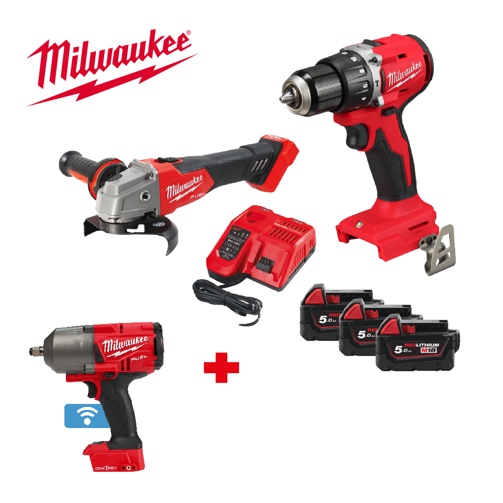 VARIOSET Milwaukee Akku-Schlagschrauber 1/2" M18ONEFHIWF12-0X