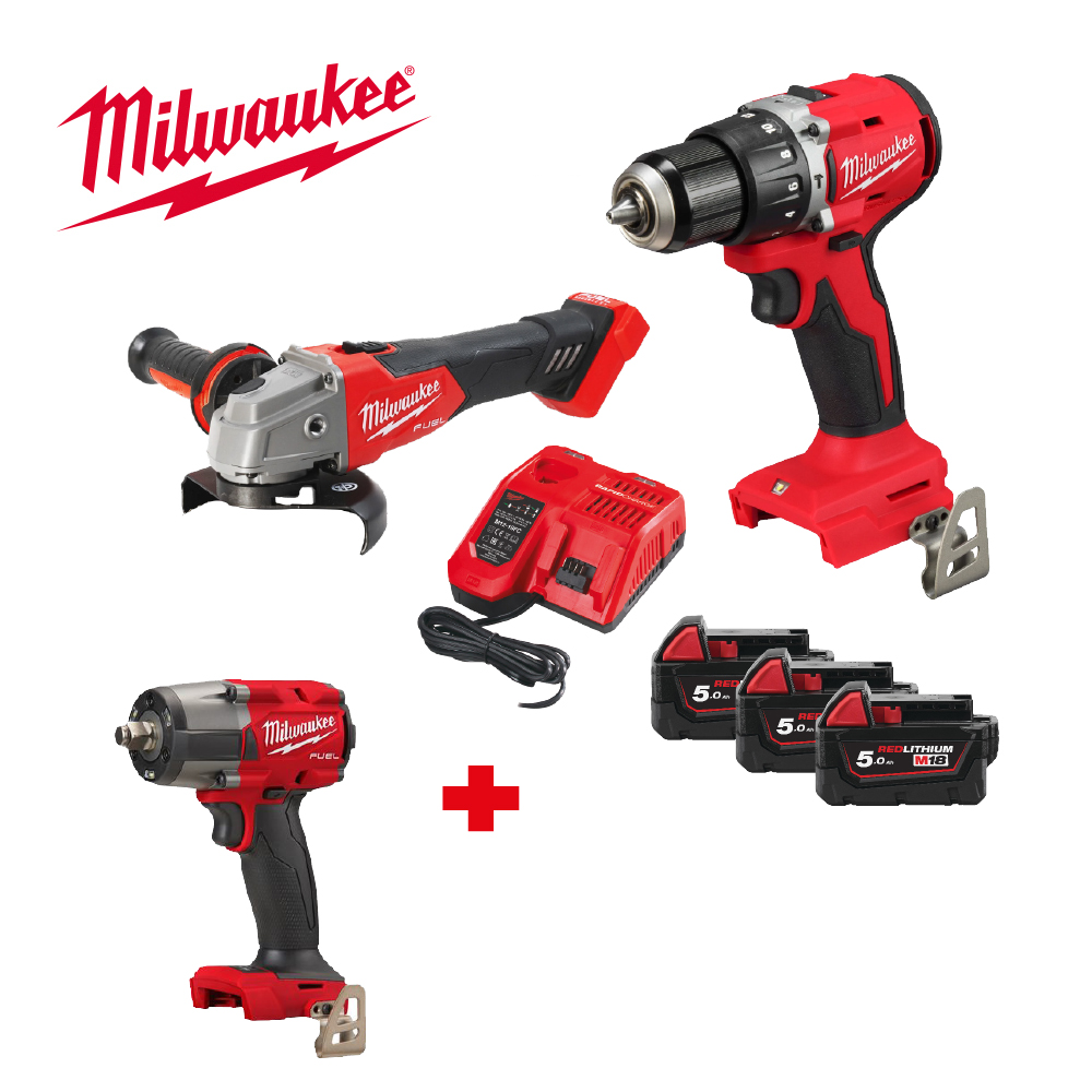 VARIOSET Milwaukee Akku-Schlagschrauber 1/2" M18FMTIW2F12-0X