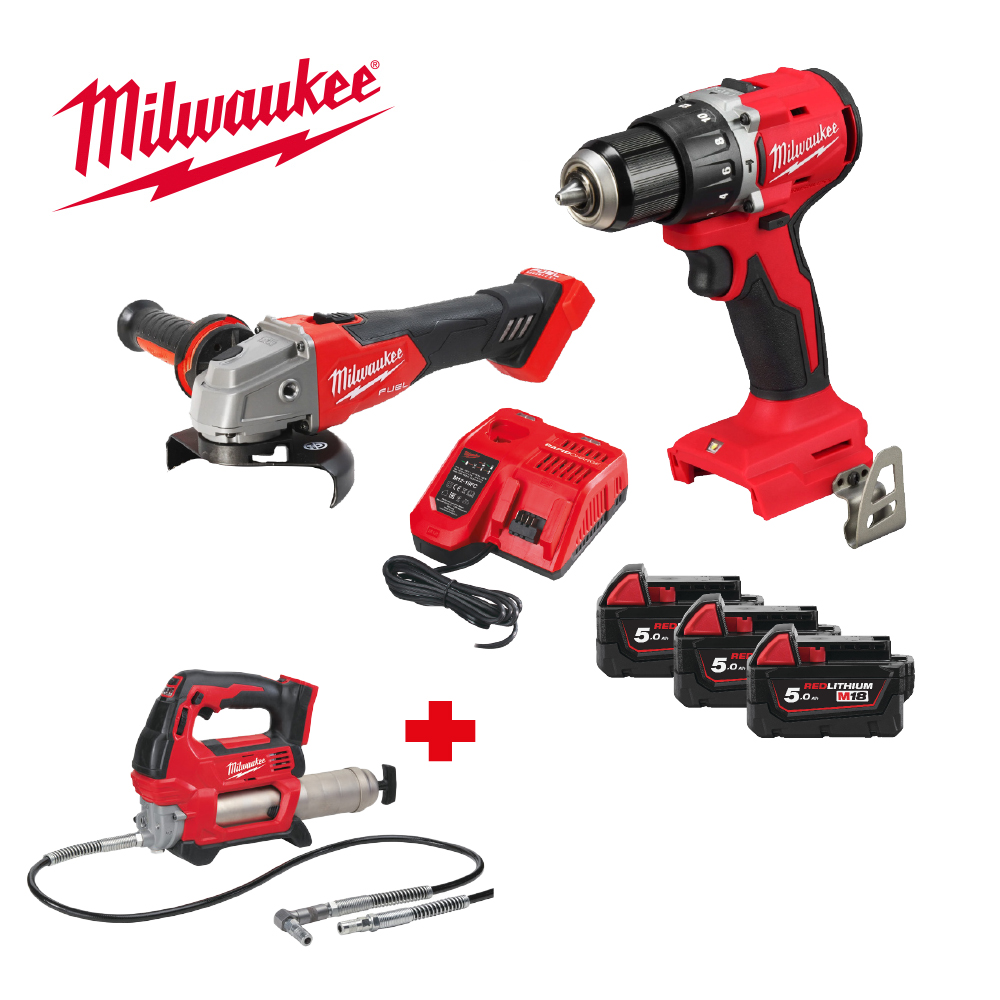 VARIOSET Milwaukee Akku-Fettpresse M18GG-0