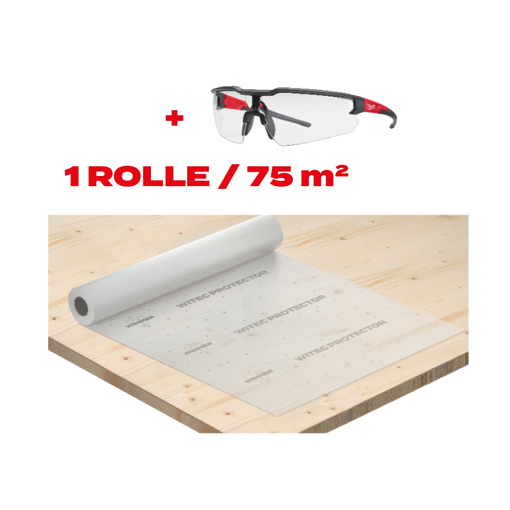 1 Rolle WITEC PROTECTOR BAUZEITABDICHTUNG 175 Gramm