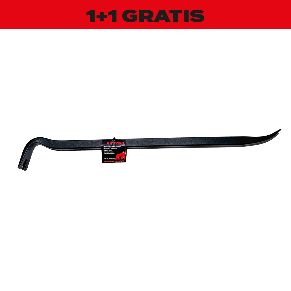 1+1 Gratis Zimmermannsnageleisen 800 mm