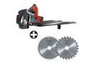Mafell DEAL463 KSS 40 18M BL + Sägeblätter Z24/Z40