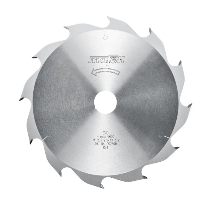 Sägeblatt HM 237 x 2.5 x 30 / Z 12 / WZ