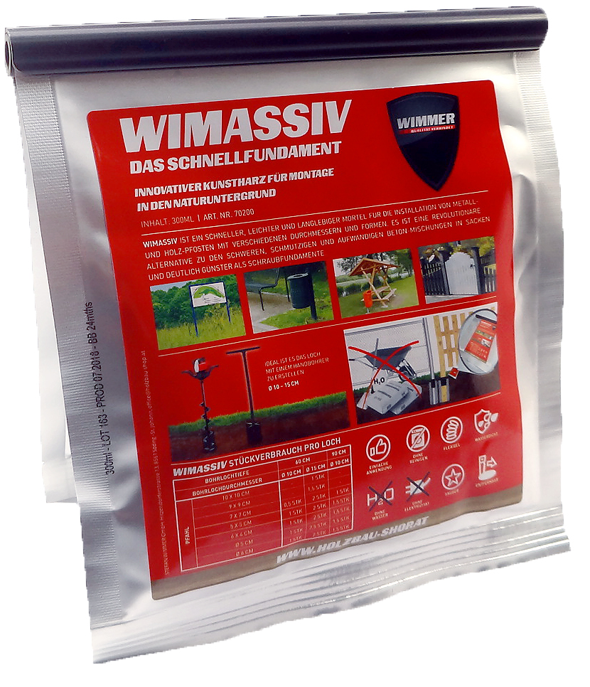 Abverkauf - WIMASSIV 300 ml Fixbeton