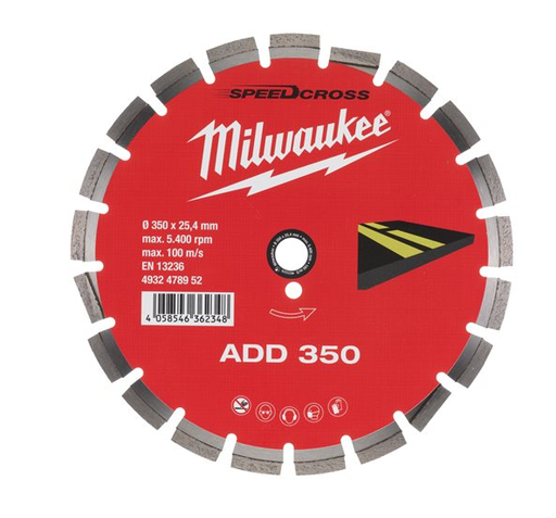 [4932478952] Diamant Trennschiebe Milwaukee ADD350