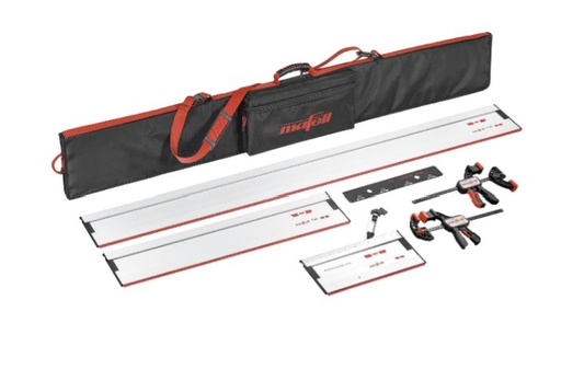 [209592] Mafell Führungsschienentaschen-Set F 80 + F 160 + F-WA + F-VS + 2 x F-SZ 180MM + Führungsschienentasche