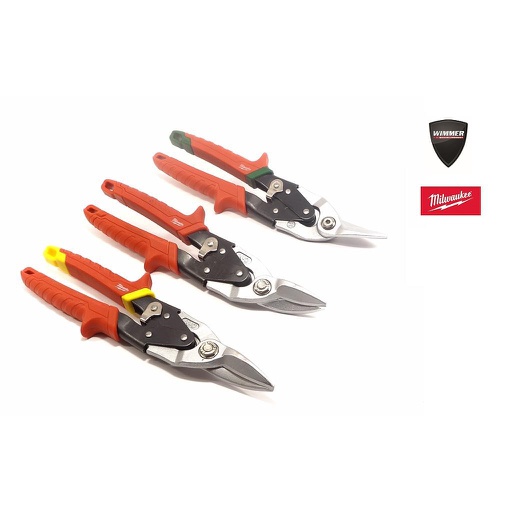[Arbeit10/2025] Milwaukee Blechscheren Set 3-teilig links/rechts/gerade