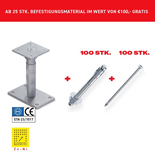 [151/25] 25 Stück VARIOMAX 3 ZINK - NICKEL