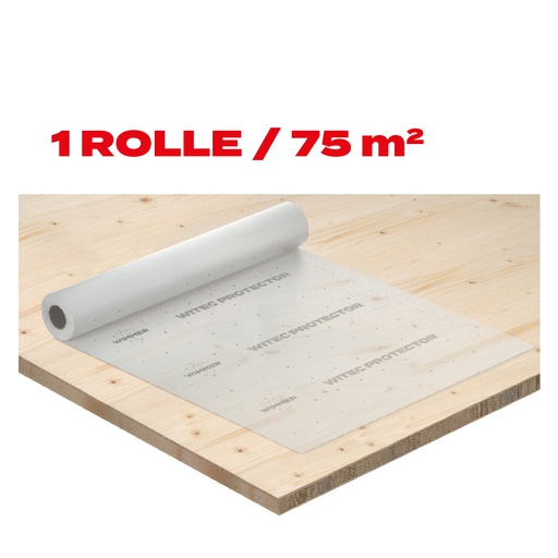 [69/26] 1 Rolle WITEC PROTECTOR Bauzeitabdichtung