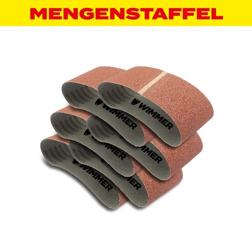 MENGENSTAFFEL Bandschleifpapier 100 x 610 mm zu Makita Bandschleifer 9403 K150