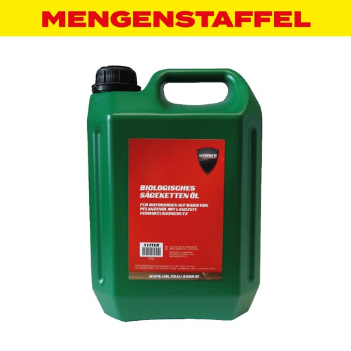 MENGENSTAFFEL Sägeketten Öl SWI 5 Liter