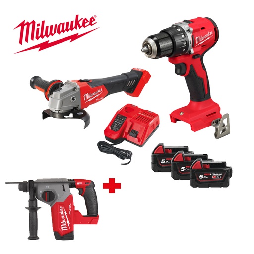 [169/26] VARIOSET Milwaukee Akku-Kombihammer M18FHX-0X