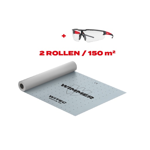 [216/26] 2 Rollen WITEC Unterdeckbahn PUR 170 Gramm