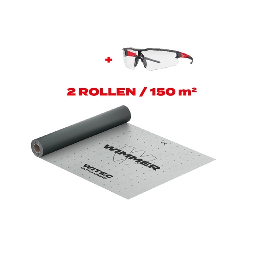 [217/26] 2 Rollen WITEC Unterdeckbahn ULTRA 210 Gramm