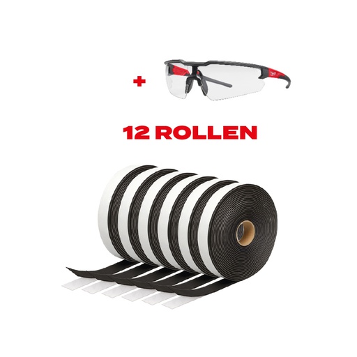 [222/26] 12 Rollen WITEC Nageldichtband