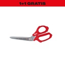 1+1 Gratis Milwaukee Arbeitsschere ergonomisch 240 mm