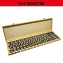 1+1 Gratis Schlangenbohrer Kassette 7-teilig 650 mm 12-14-16-18-20-22-24 mm