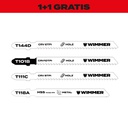 1+1 Gratis Stichsägeblatt Sortiment 30-teilig