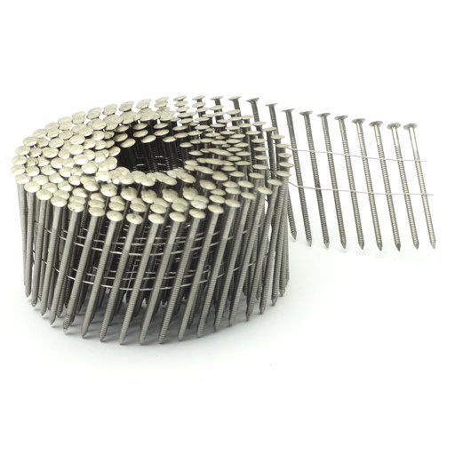 Nagelrollen Coilnägel Drahtgebunden 16° Ring Linsenkopf Rostfrei A2 4500 Stk.