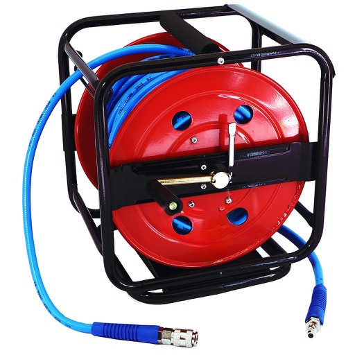 [50204] Druckluft Schlauchtrommel "DREHBAR" 30 Meter