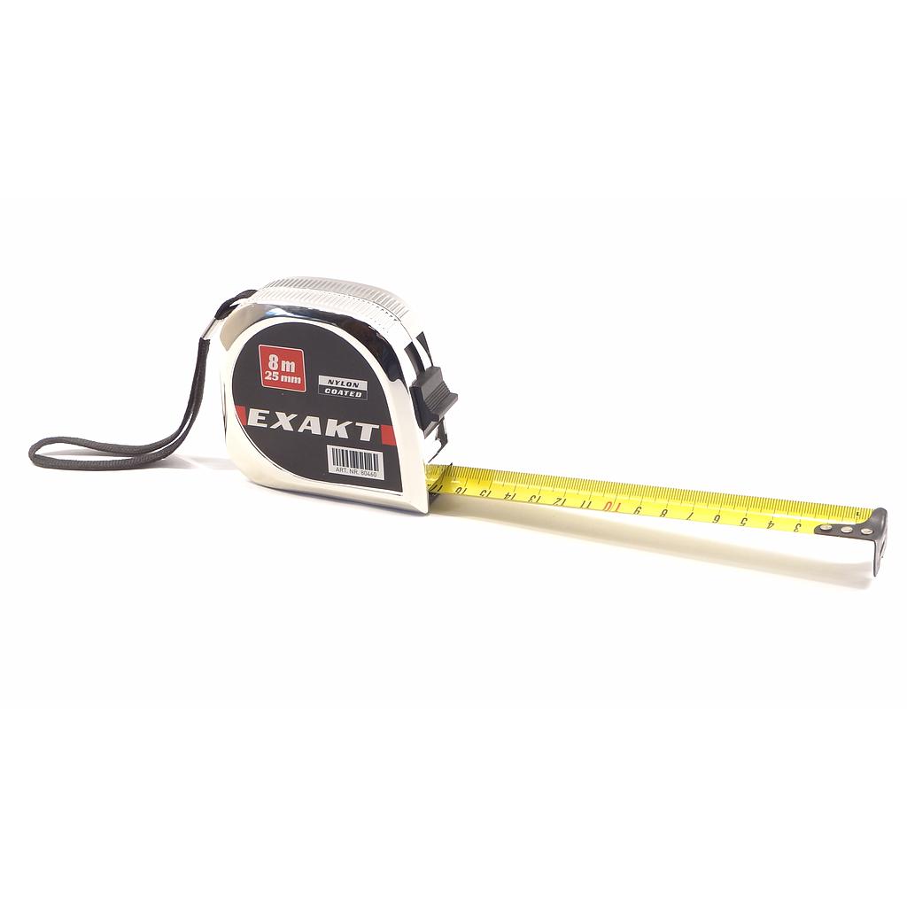 Exakt Rollmeter 8 Meter / 25 mm | Stefan Wimmer GmbH
